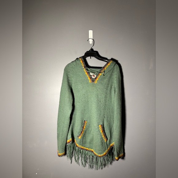 The Alpaca Connection Sweaters - The Alpaca Connection Handmade Alpaca Wool Hoodie Women’s Size Large